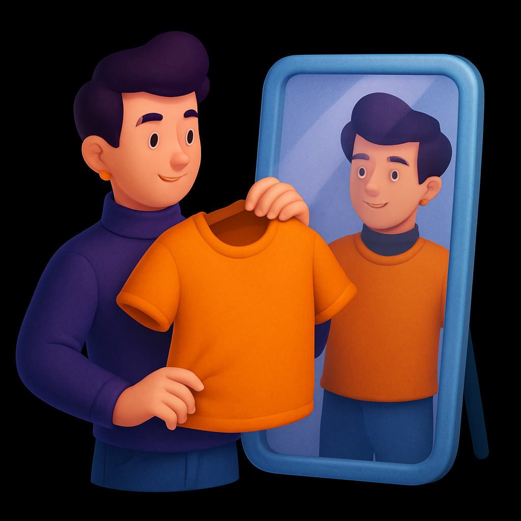 Essayage virtuel avant et après - Démonstration de notre technologie